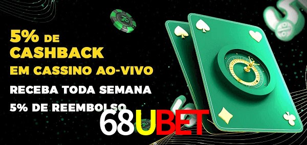 Promoções do cassino ao Vivo 68Ubet